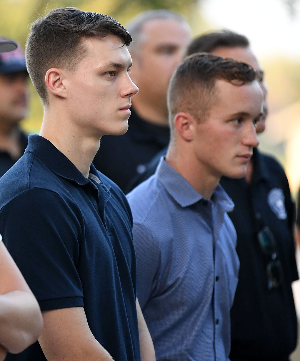 9/11 ceremony at Veterans Park
